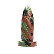 Kiotos Revolt - Consolador Fantasía - Verde militar - N.º 28 - 25 x 8 cm - Erotiekvoordeel.nl