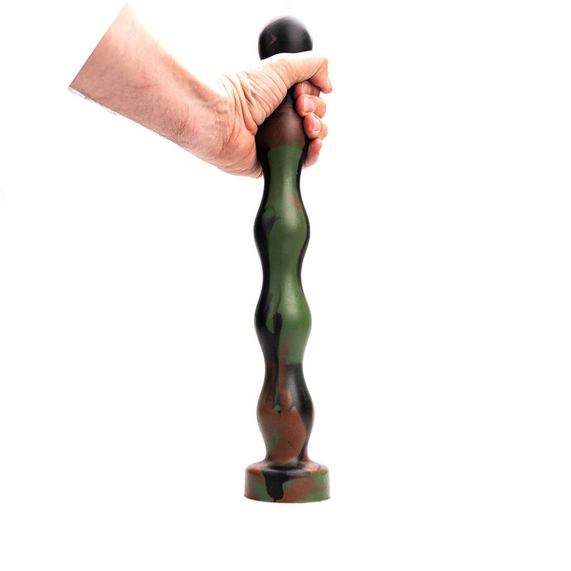Kiotos Revolt - Dildo Fantasie - Army Green - Nr 30 - Średni - 42 X 5 Cm-Erotiekvoordeel.nl