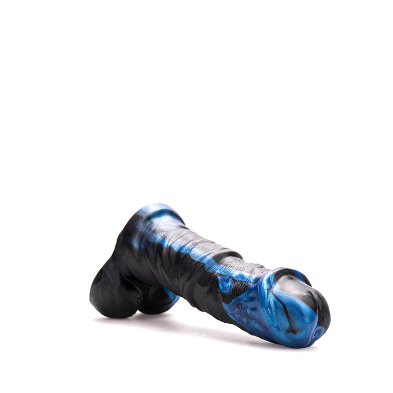 Kiotos Revolt - Consolador Fantasía - Blue Wave - 01 - Grande - 20,5 x 5 cm-Erotiekvoordeel.nl