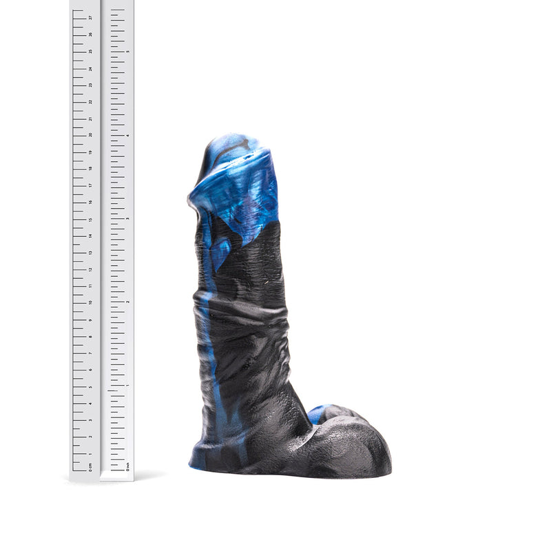 Kiotos Revolt - Consolador Fantasía - Blue Wave - 01 - Grande - 20,5 x 5 cm - Erotiekvoordeel.nl