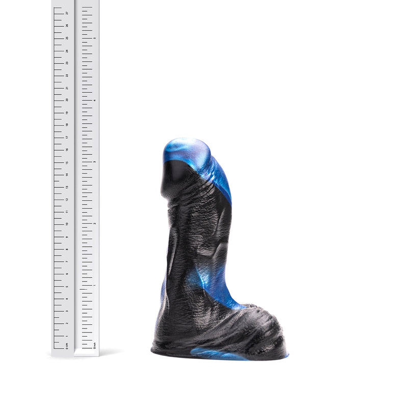 Kiotos Revolt - Consolador Fantasía - Blue Wave - 04 - Pequeño - 17 x 5,5 cm-Erotiekvoordeel.nl