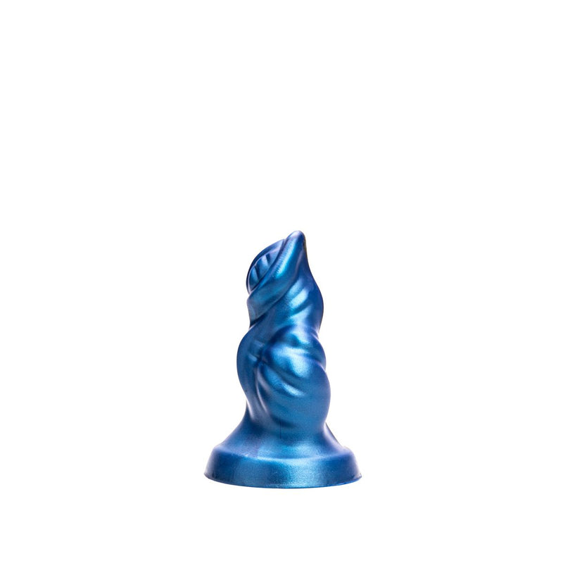 Kiotos Revolt - Consolador Fantasía - Blue Wave - N.º 10 - Mediano - 14,5 x 7,5 cm-Erotiekvoordeel.nl