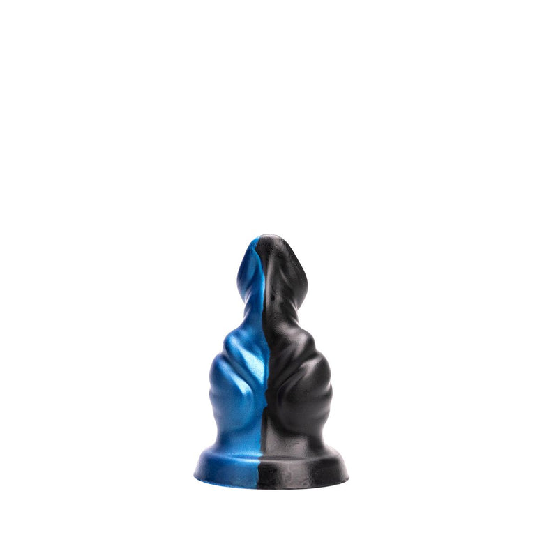 Kiotos Revolt - Consolador Fantasía - Blue Wave - N.º 10 - Mediano - 14,5 x 7,5 cm-Erotiekvoordeel.nl