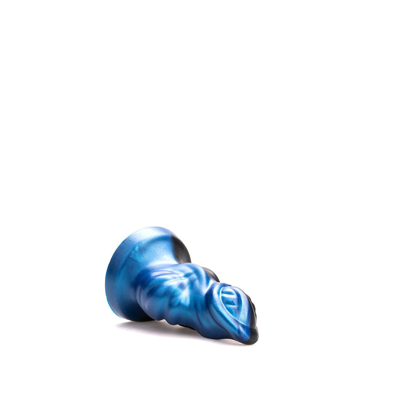 Kiotos Revolt - Consolador Fantasía - Blue Wave - N.º 10 - Mediano - 14,5 x 7,5 cm-Erotiekvoordeel.nl