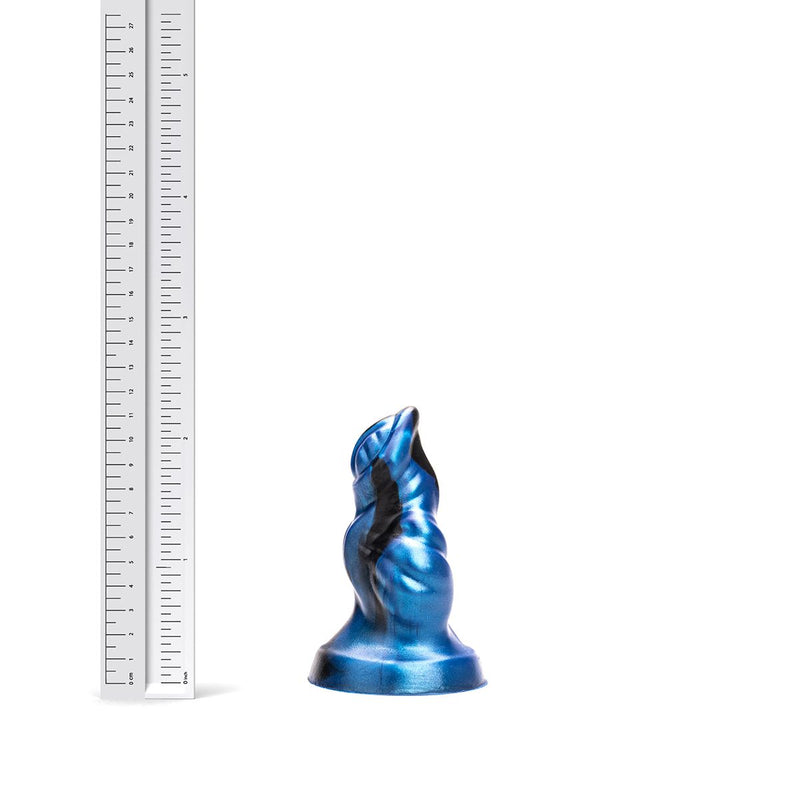 Kiotos Revolt - Fantasy Dildo - Blue Wave - No. 10 - Small - 11.5 x 5.5 cm-Erotiekvoordeel.nl