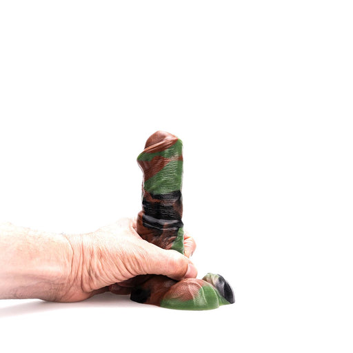 Kiotos Revolt - Dildo Fantasie - Green Army - 01 - Small - 16,5 X 5 Cm - Erotiekvoordeel.nl
