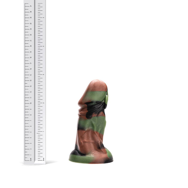 Kiotos Revolt - Dildo Fantasie - Green Army - 05 - Medium - 14,5 X 5 Cm - Erotiekvoordeel.nl