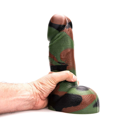 Kiotos Revolt - Dildo Fantasie - Green Army - 06 - Large - 25,5 X 7,5 Cm-Erotiekvoordeel.nl
