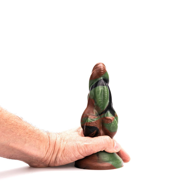 Kiotos Revolt - Dildo Fantasie - Green Army - 09 - Small - 17,5 X 6,5 Cm - Erotiekvoordeel.nl