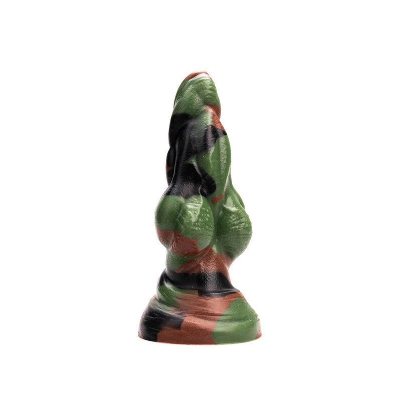 Kiotos Revolt - Dildo Fantasie - Green Army - Nr. 09 - Medium - 22 x 8 cm - Erotiekvoordeel.nl