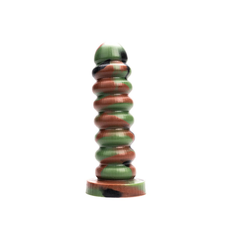 Kiotos Revolt - Fantasy Dildo - Green Army - No. 11 - 21.5 x 6 cm-Erotiekvoordeel.nl