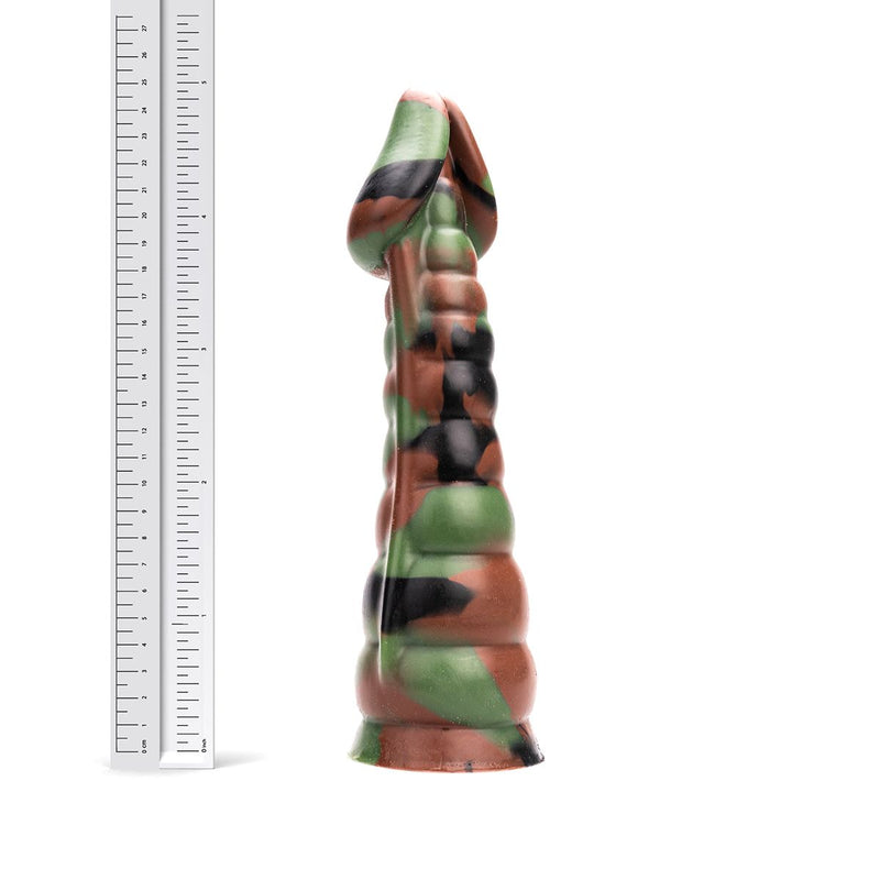 Kiotos Revolt - Dildo Fantasie - Green Army - Nr. 16 - 21,5 x 6 cm - Erotiekvoordeel.nl