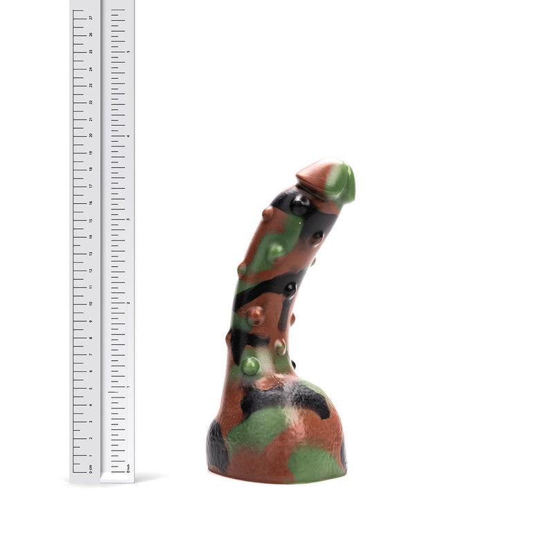 Kiotos Revolt - Dildo Fantasie - Green Army - N. 18 - Medium - 19 x 4,5 cm-Erotiekvoordeel.nl