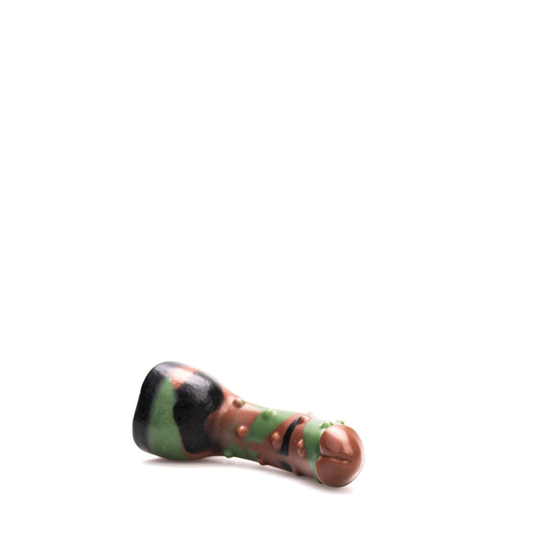 Kiotos Revolt - Dildo Fantasie - Green Army - Nr 18 - Small - 15 X 3,5 Cm - Erotiekvoordeel.nl