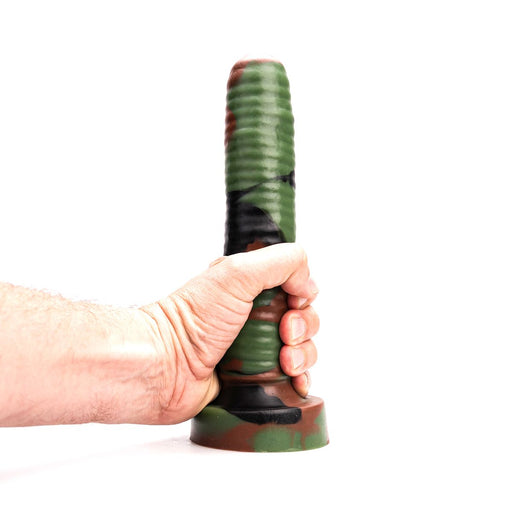 Kiotos Revolt - Dildo Fantasie - Green Army - Nr 21 - 25,5 X 5, 4 Cm - Erotiekvoordeel.nl