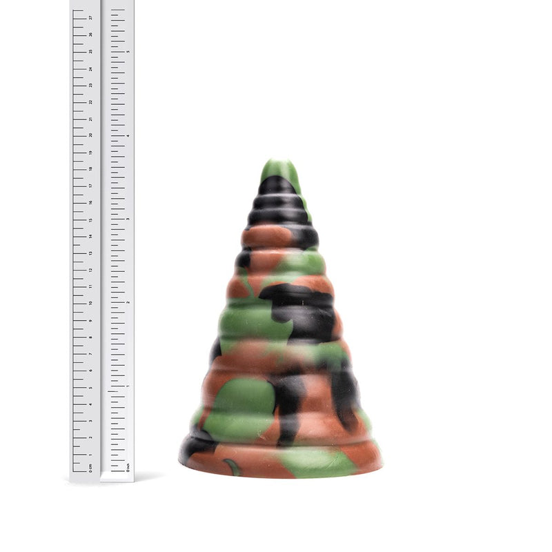 Kiotos Revolt - Fantasy Dildo - Green Army - No. 23 - 18.5 x 8.5 cm-Erotiekvoordeel.nl
