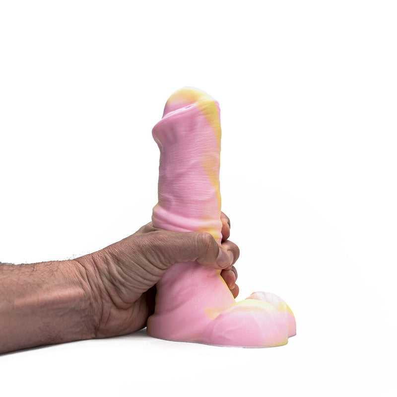 Kiotos Revolt - Fantasy Dildo - Pink Smash - No. 01 - Large - 20.5 x 5 cm - Erotiekvoordeel.nl