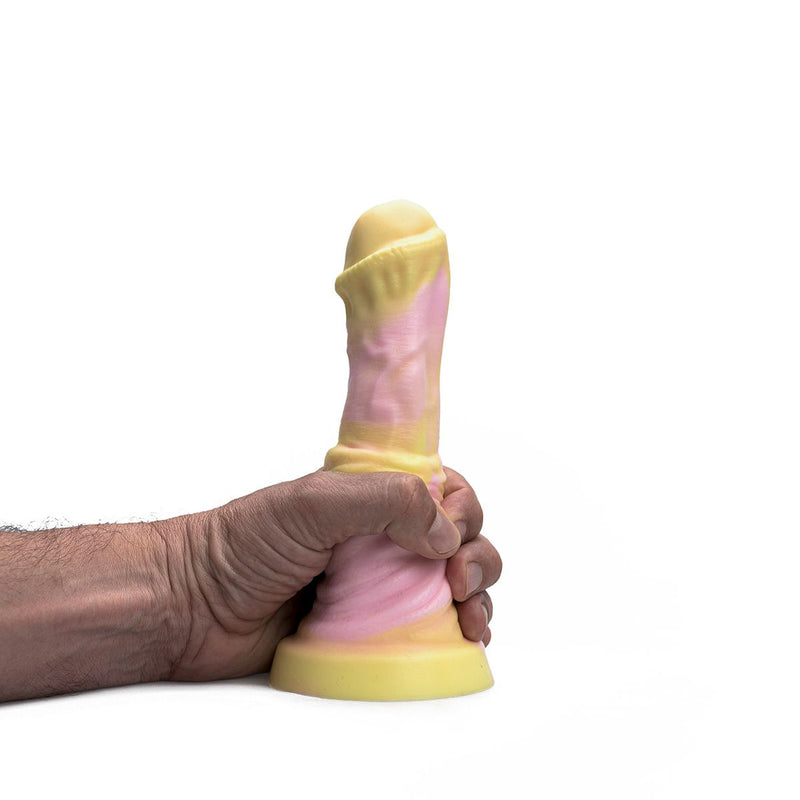 Kiotos Revolt - Dildo Fantasie - Pink Smash - Nr. 02 - Small - 19,5 x 5 cm - Erotiekvoordeel.nl