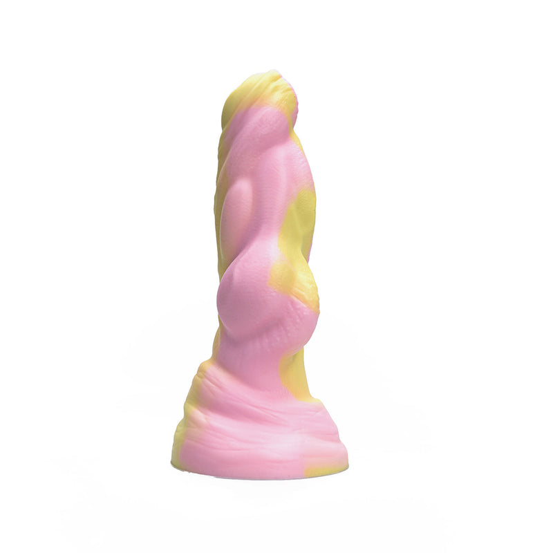 Kiotos Revolt - Consolador Fantasía - Pink Smash - N.º 09 - Grande - 25 x 9,5 cm-Erotiekvoordeel.nl