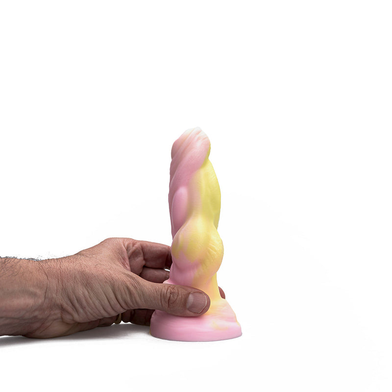 Kiotos Revolt - Fantasy Dildo - Pink Smash - No. 09 - Small - 17.5 x 6.5 cm - Erotiekvoordeel.nl