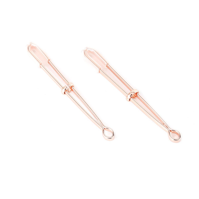 Kiotos - Roségoldene Nippelklemmen Pinchers - Verführerische Ergänzung für intimes Vergnügen - Erotiekvoordeel.nl