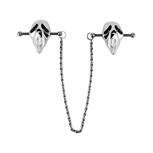 Kiotos - Screaming Ghostface - Nippelklemmen mit Kette - Erotiekvoordeel.nl