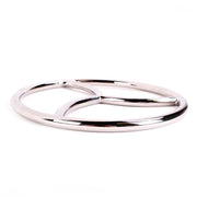 Kiotos - Anillo de bondage japonés Shibari de acero inoxidable - Erotiekvoordeel.nl