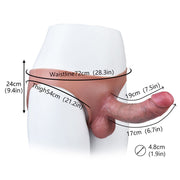 Kiotos - Slip in silicone - Parte inferiore del corpo maschile con pene - Erotiekvoordeel.nl