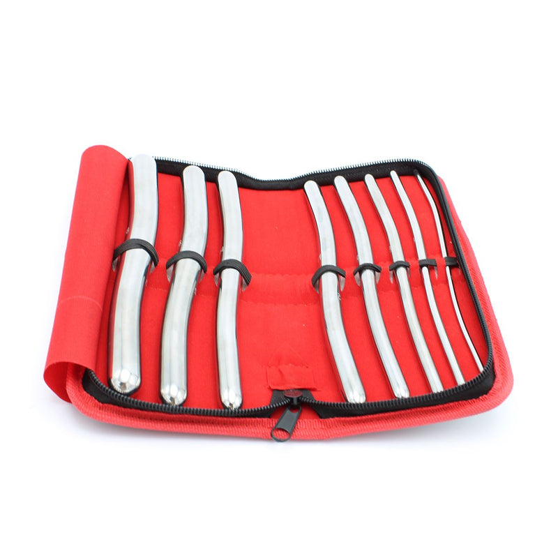 Kiotos - Sounds - Hegar Dilator Set - 8-piece - Stainless Steel - In a Luxury Case - Erotiekvoordeel.nl