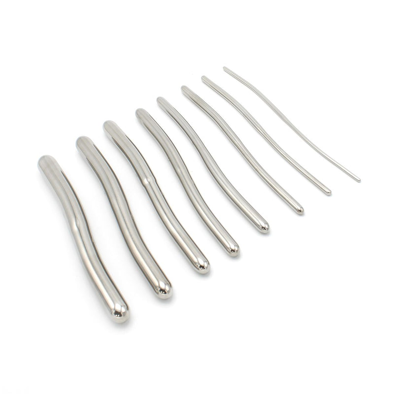 Kiotos - Sounds - Hegar Dilator Set - 8-piece - Stainless Steel - In a Deluxe Case - Erotiekvoordeel.nl