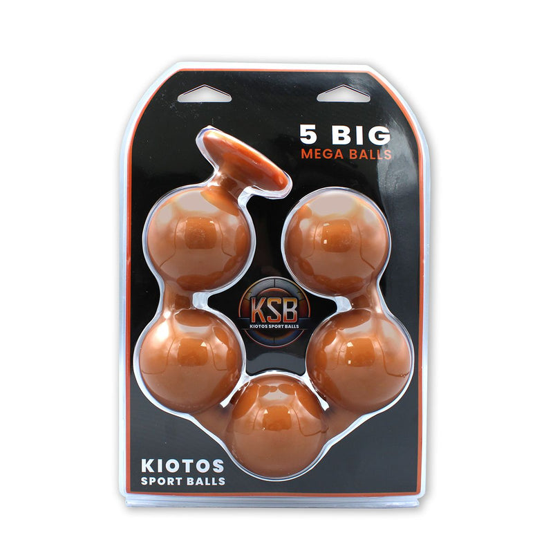 Kiotos - Sport Balls - 5 Large Anal Balls - Silicone - Diameter 80 mm - Erotiekvoordeel.nl