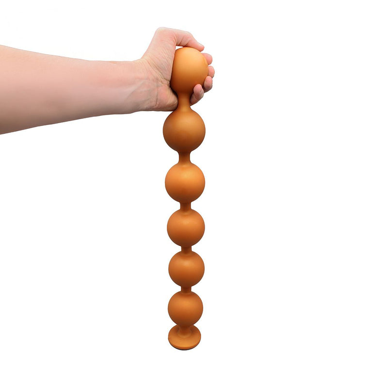 Kiotos - Sport Balls - 6 grosses boules anales - Silicone - Diamètre 70 mm - Erotiekvoordeel.nl