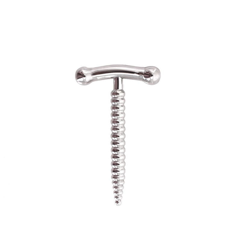 Kiotos - Stalen penis plug Met schroefaandrijving-Erotiekvoordeel.nl