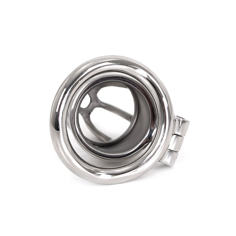 Kiotos - Cock Tube Kuisheidskooi RVS - Met Magnetisch Slot - Zilver-Erotiekvoordeel.nl