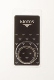 Kiotos - Cockring Met Groeven RVS - 10 mm breed-Erotiekvoordeel.nl