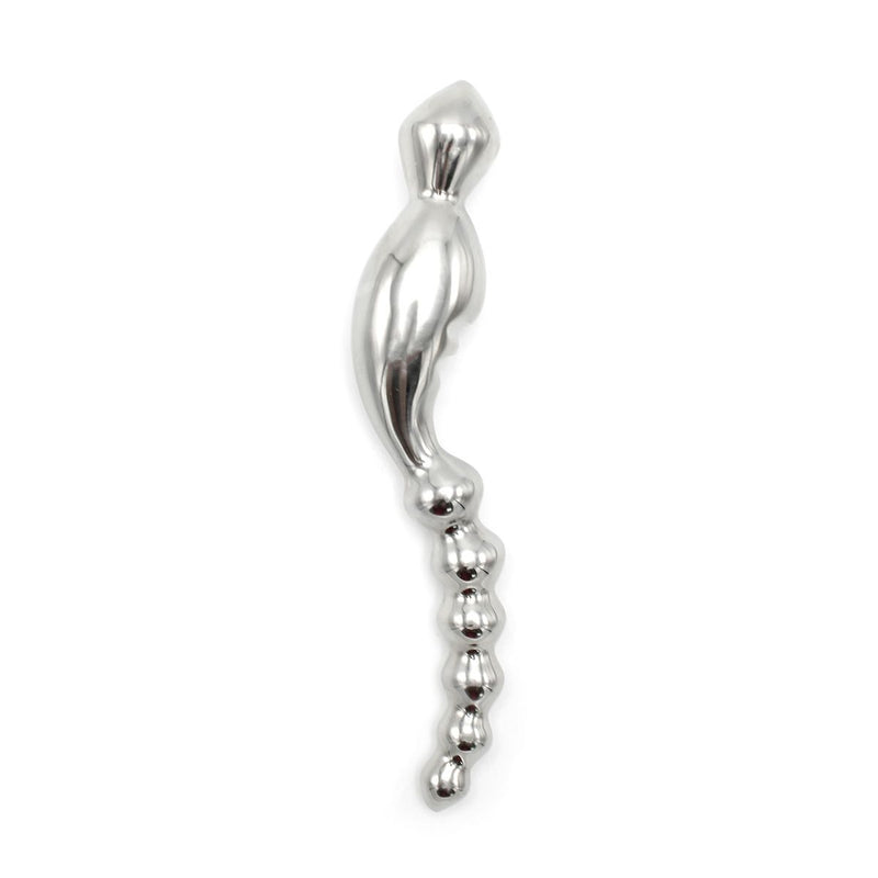 Kiotos - Curve Steel Dildo Ridges - Dildo met Ribbels - RVS-Erotiekvoordeel.nl