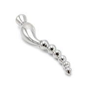 Kiotos - Curve Steel Dildo Ridges - Dildo met Ribbels - RVS-Erotiekvoordeel.nl