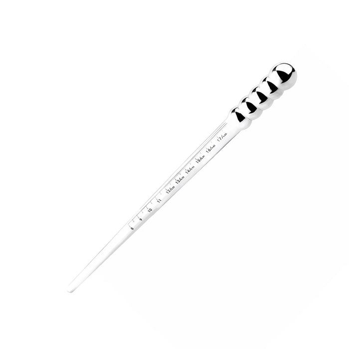 Kiotos Steel - Dip Stick Wand Trainer - 6-11 mm - Met Maat Indicator - RVS-Erotiekvoordeel.nl