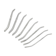 Kiotos - Double End Dilator Set met Curve - RVS - 8 stuks-Erotiekvoordeel.nl