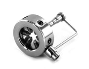 Kiotos - Eikelring RVS Met spikes En plasbuis pin - 35 mm-Erotiekvoordeel.nl