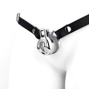 Kiotos - Kuisheidsgordel - Kuisheidskooi RVS - Vulva-imitatie - Sissy Training - Zwart-Erotiekvoordeel.nl