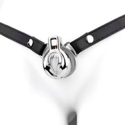 Kiotos - Kuisheidsgordel - Kuisheidskooi RVS - Vulva-imitatie - Sissy Training - Zwart-Erotiekvoordeel.nl