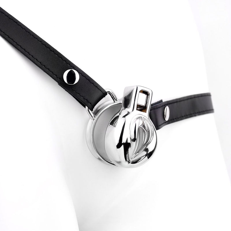 Kiotos - Kuisheidsgordel - Kuisheidskooi RVS - Vulva-imitatie - Sissy Training - Zwart-Erotiekvoordeel.nl