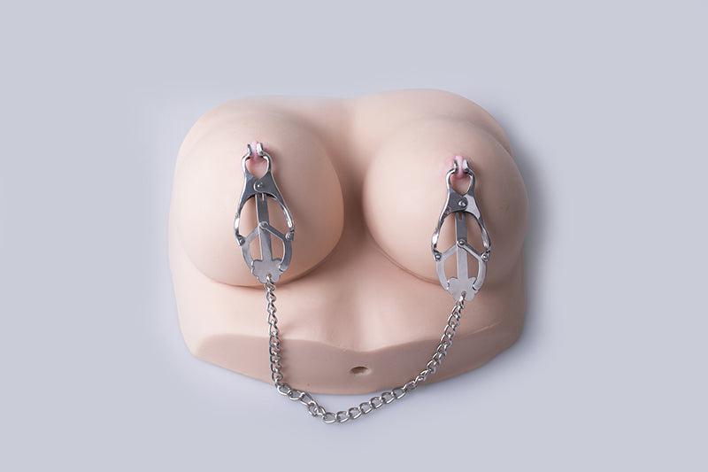 Kiotos - Metalen Tepelklemmen Met Ketting-Erotiekvoordeel.nl