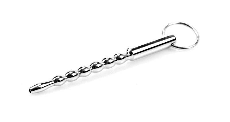 Kiotos - Penis Stick met Balletjes en Trekring - Penis plug Ø 8 mm-Erotiekvoordeel.nl