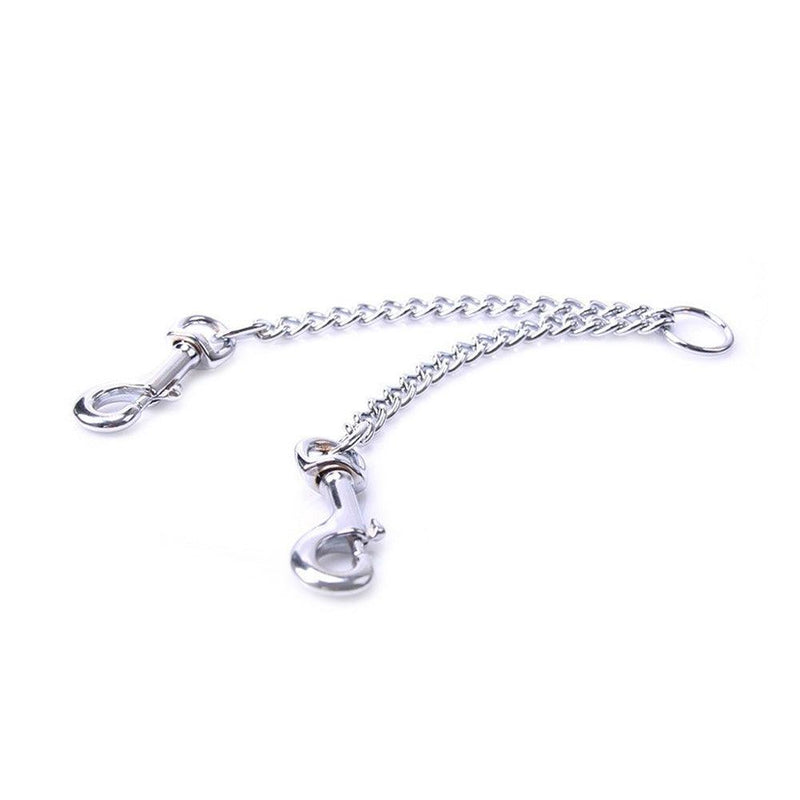 Kiotos - RVS Ketting Met Karabijnhaken Voor Handboeien of Tepelklemmen-Erotiekvoordeel.nl