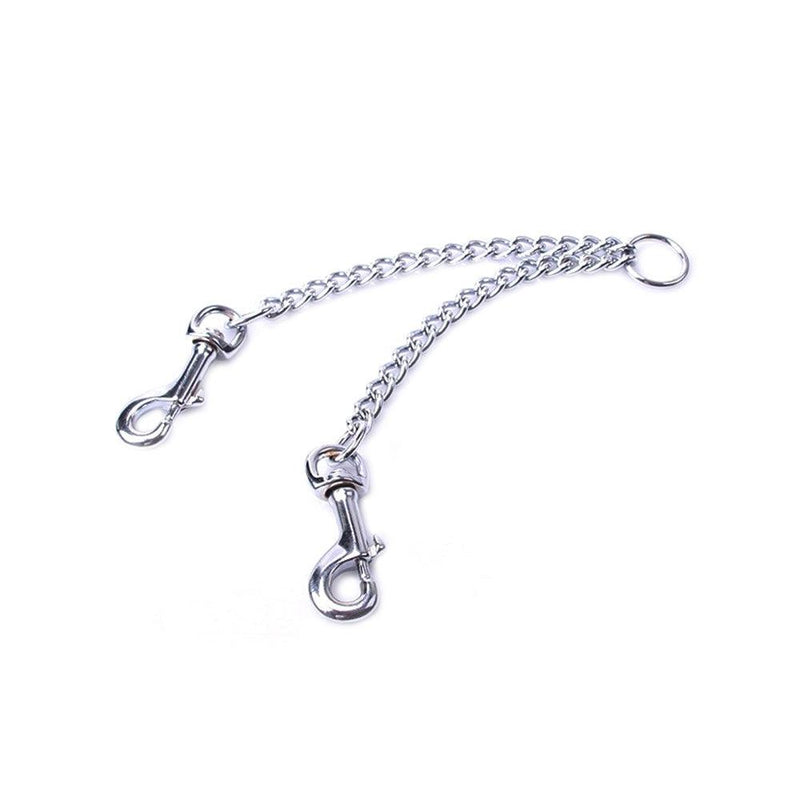 Kiotos - RVS Ketting Met Karabijnhaken Voor Handboeien of Tepelklemmen-Erotiekvoordeel.nl