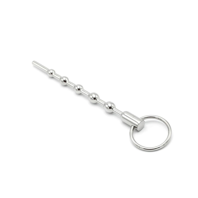 Kiotos - Solid Spaced Beads Penis Stick - Penisplug met Bolletjes en Trekring-Erotiekvoordeel.nl