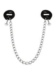 Kiotos - Tepelklemmen Met Draaischroeven - Brede Variant - Zwart-Erotiekvoordeel.nl