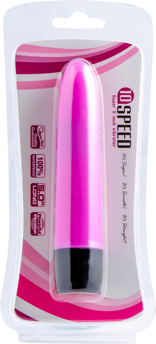 Vibratore classico a forma di asta - 13 cm - Rosa - Erotiekvoordeel.nl